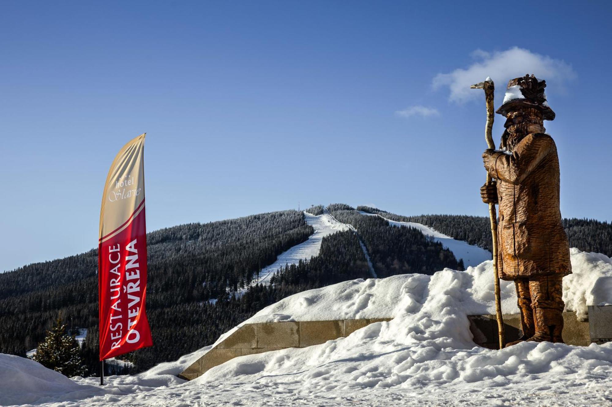 Hotel Slavie Špindlerŭv Mlýn Exteriör bild